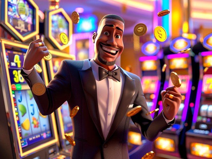 Antarmuka permainan Wild Bandito di warkoptoto3 dengan tema petualangan dan simbol slot yang berwarna